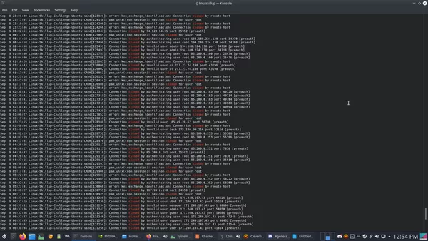 Linux UpSkill Challenge Day 3 - sudo and auth.log